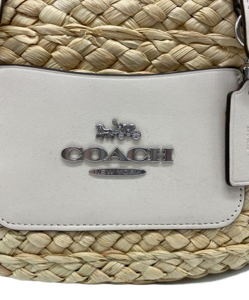 COACH（コーチ）COACH (コーチ) カゴハンドバッグ ベージュの古着・服飾アイテム