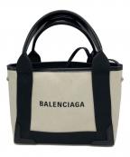 BALENCIAGAバレンシアガ）の古着「2WAYバッグ」｜ブラック×ベージュ