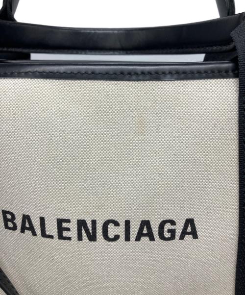 BALENCIAGA（バレンシアガ）BALENCIAGA (バレンシアガ) 2WAYバッグ ブラック×ベージュの古着・服飾アイテム