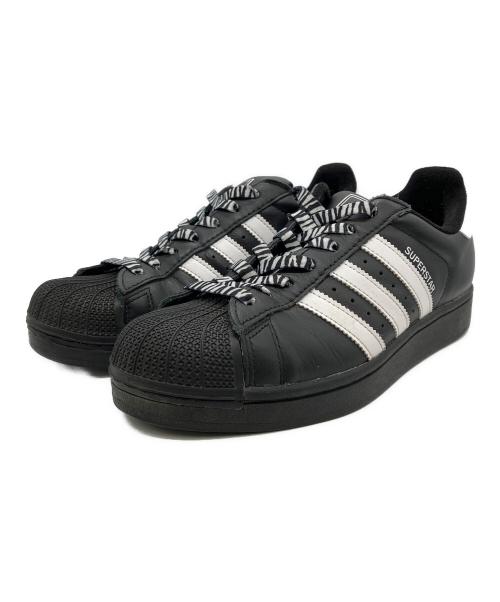 adidas（アディダス）adidas (アディダス) ローカットスニーカー ブラック サイズ:26の古着・服飾アイテム