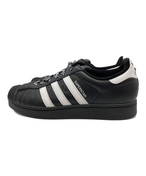 adidas（アディダス）adidas (アディダス) ローカットスニーカー ブラック サイズ:26の古着・服飾アイテム