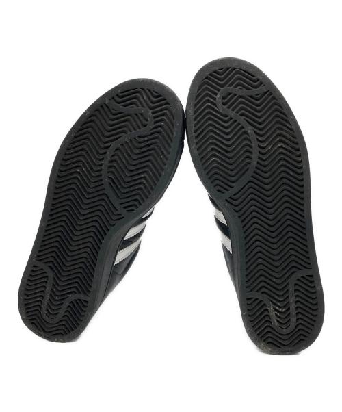 adidas（アディダス）adidas (アディダス) ローカットスニーカー ブラック サイズ:26の古着・服飾アイテム