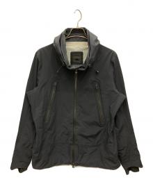 DESCENTE（デサント）の古着「オルテライン クレアス ハードシェルジャケット」｜ブラック