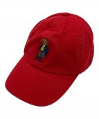 POLO RALPH LAURENポロ・ラルフローレン）の古着「キャップ」｜レッド
