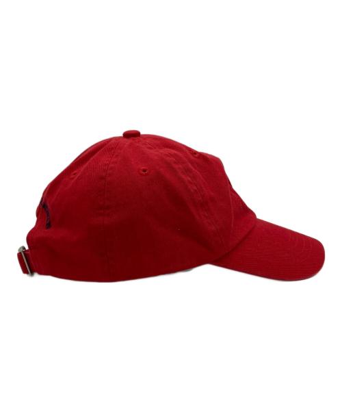 POLO RALPH LAUREN（ポロ・ラルフローレン）POLO RALPH LAUREN (ポロ・ラルフローレン) キャップ レッドの古着・服飾アイテム