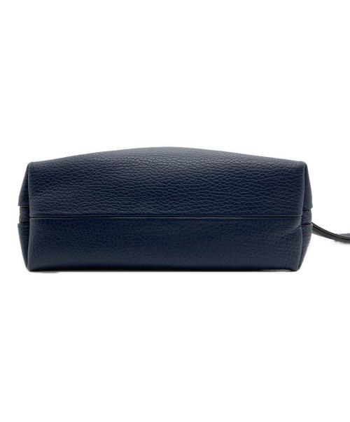 GIANNI CHIARINI（ジャンニ キアリーニ）GIANNI CHIARINI (ジャンニ キアリーニ) 2WAYバッグ ネイビーの古着・服飾アイテム