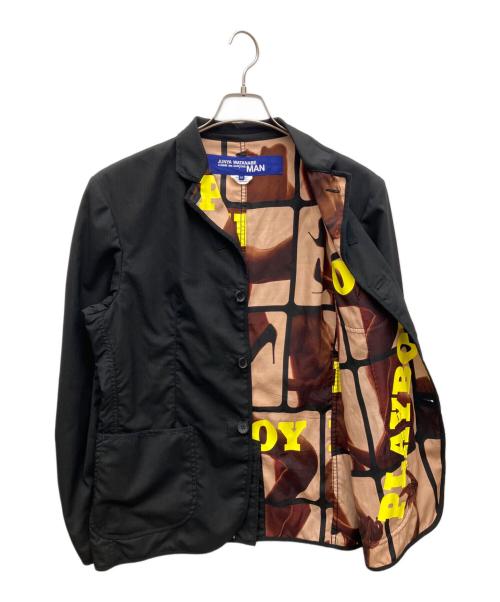 COMME des GARCONS（コムデギャルソン）COMME des GARCONS (コムデギャルソン) JUNYA WATANABE MAN (ジュンヤワタナベマン) ジャケット ブラック サイズ:Mの古着・服飾アイテム