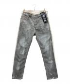 DIESELディーゼル）の古着「デニムパンツ」｜グレー