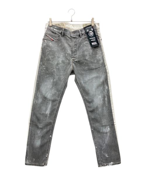 DIESEL（ディーゼル）DIESEL (ディーゼル) デニムパンツ グレー サイズ:81cm(W32)の古着・服飾アイテム