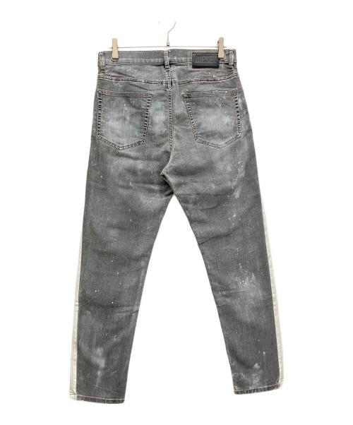 DIESEL（ディーゼル）DIESEL (ディーゼル) デニムパンツ グレー サイズ:81cm(W32)の古着・服飾アイテム