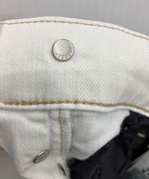 DIESEL（ディーゼル）DIESEL (ディーゼル) デニムパンツ グレー サイズ:81cm(W32)の古着・服飾アイテム