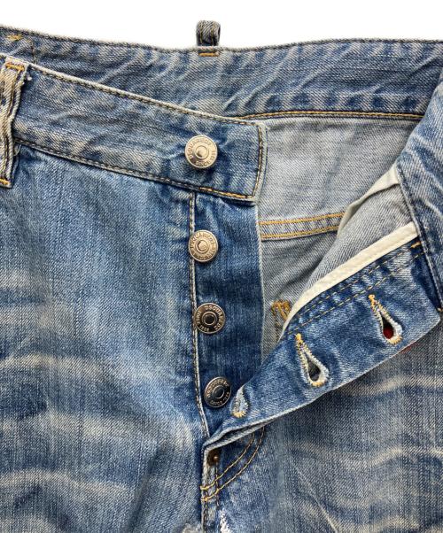DSQUARED2（ディースクエアード）DSQUARED2 (ディースクエアード) デニムパンツ インディゴ サイズ:50の古着・服飾アイテム