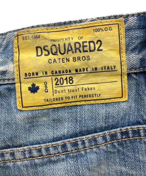 DSQUARED2（ディースクエアード）DSQUARED2 (ディースクエアード) デニムパンツ インディゴ サイズ:50の古着・服飾アイテム
