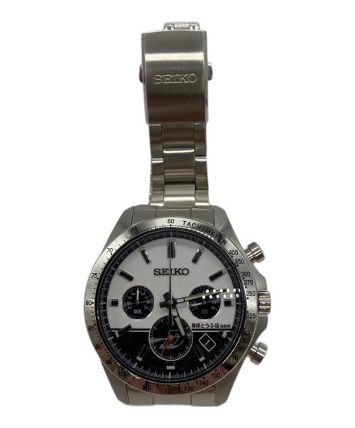 SEIKO（セイコー）SEIKO (セイコー) 頭文字D (イニシャルD) クロノグラフ ホワイト×ブラックの古着・服飾アイテム