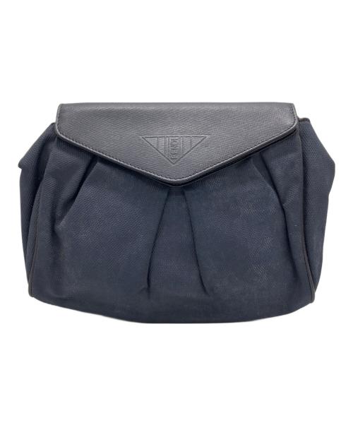 FENDI（フェンディ）FENDI (フェンディ) クラッチバッグ ネイビーの古着・服飾アイテム