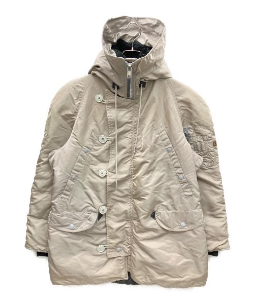 ALPHA（アルファ）ALPHA (アルファ) N-3Bジャケット グレー サイズ:Sの古着・服飾アイテム