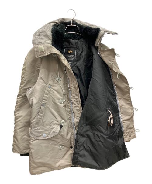 ALPHA（アルファ）ALPHA (アルファ) N-3Bジャケット グレー サイズ:Sの古着・服飾アイテム
