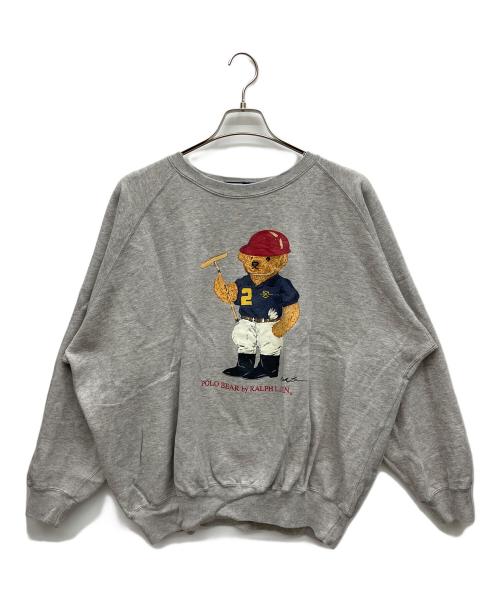 POLO RALPH LAUREN（ポロ・ラルフローレン）POLO RALPH LAUREN (ポロ・ラルフローレン) スウェット グレー サイズ:Mの古着・服飾アイテム
