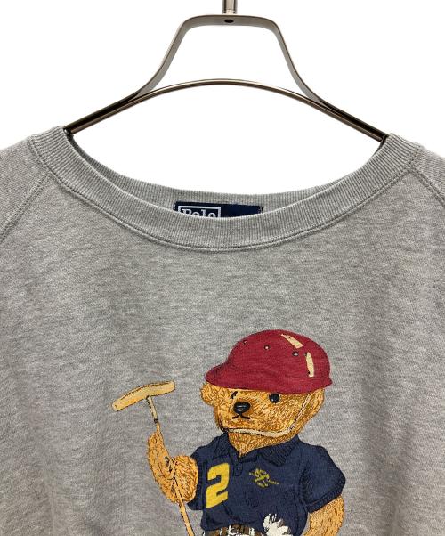 POLO RALPH LAUREN（ポロ・ラルフローレン）POLO RALPH LAUREN (ポロ・ラルフローレン) スウェット グレー サイズ:Mの古着・服飾アイテム