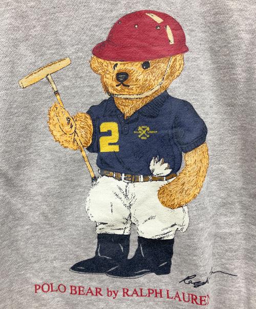 POLO RALPH LAUREN（ポロ・ラルフローレン）POLO RALPH LAUREN (ポロ・ラルフローレン) スウェット グレー サイズ:Mの古着・服飾アイテム