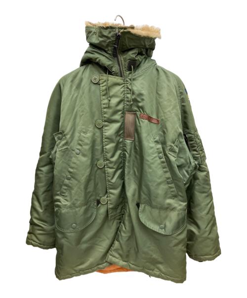 AVIREX（アヴィレックス）AVIREX (アヴィレックス) N-3Bタイプコート グリーン サイズ:Mの古着・服飾アイテム