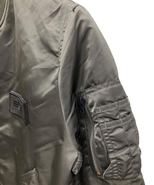 ALPHA（アルファ）ALPHA (アルファ) MA-1ジャケット オリーブ サイズ:Sの古着・服飾アイテム