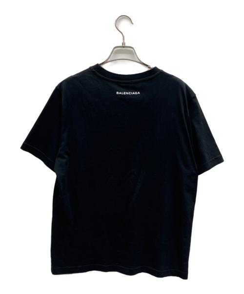BALENCIAGA（バレンシアガ）BALENCIAGA (バレンシアガ) 半袖カットソー ブラック サイズ:Mの古着・服飾アイテム