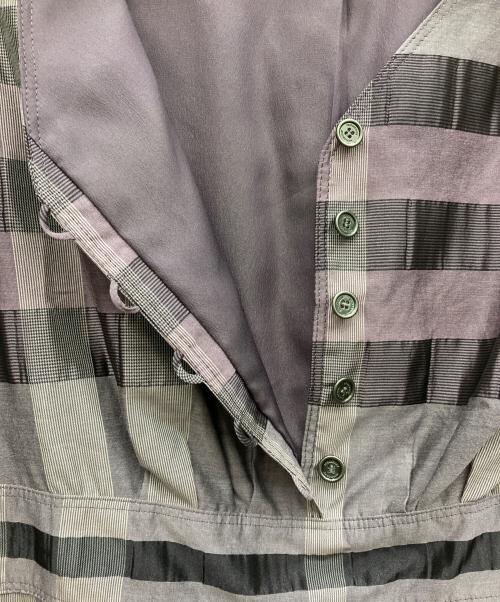 BURBERRY LONDON（バーバリーロンドン）BURBERRY LONDON (バーバリーロンドン) ノースリーブワンピース バイオレット サイズ:38の古着・服飾アイテム
