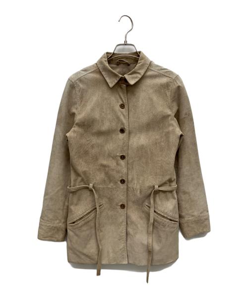 Eddie Bauer（エディーバウアー）Eddie Bauer (エディーバウアー) ジャケット ベージュ サイズ:Sの古着・服飾アイテム