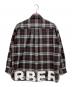 BURBERRY LONDON (バーバリーロンドン) 長袖シャツ ブラック×レッド サイズ:UK4：18000円