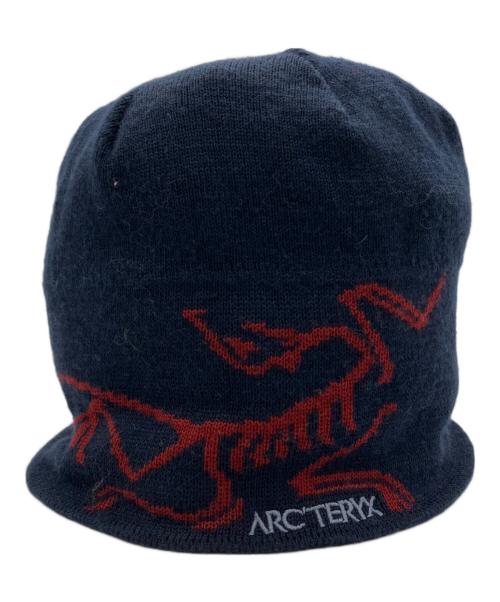 ARC'TERYX（アークテリクス）ARC'TERYX (アークテリクス) ニット帽 ネイビー×レッドの古着・服飾アイテム