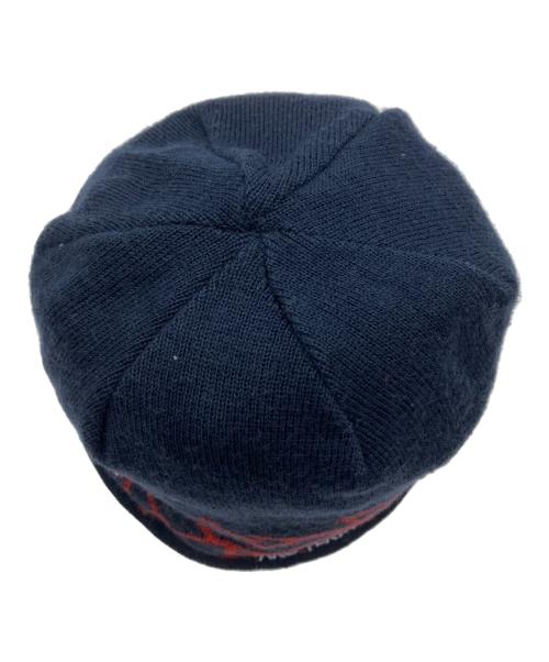 ARC'TERYX（アークテリクス）ARC'TERYX (アークテリクス) ニット帽 ネイビー×レッドの古着・服飾アイテム