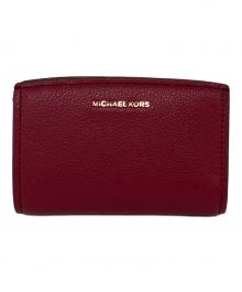 MICHAEL KORS（マイケルコース）の古着「2つ折り財布」｜レッド