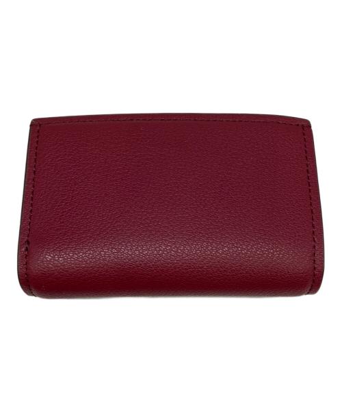MICHAEL KORS（マイケルコース）MICHAEL KORS (マイケルコース) 2つ折り財布 レッドの古着・服飾アイテム
