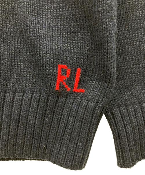 POLO RALPH LAUREN（ポロ・ラルフローレン）POLO RALPH LAUREN (ポロ・ラルフローレン) 厚手ニット ネイビー サイズ:Mの古着・服飾アイテム