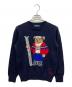 POLO RALPH LAUREN（ポロ・ラルフローレン）の古着「厚手ニット」｜ネイビー