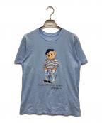 POLO RALPH LAURENポロ・ラルフローレン）の古着「半袖Tシャツ」｜スカイブルー
