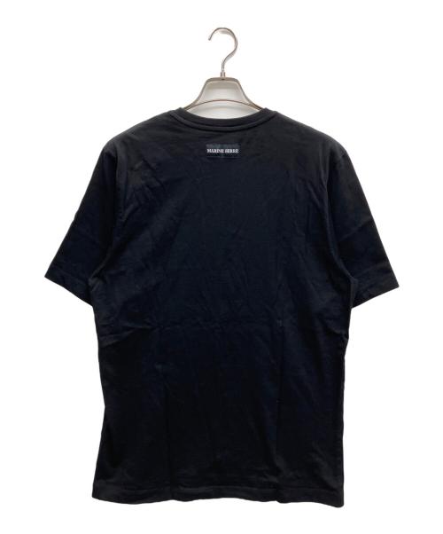 MARINE SERRE（マリーンセル）marine serre (マリーンセル) 半袖カットソー ブラック サイズ:Mの古着・服飾アイテム