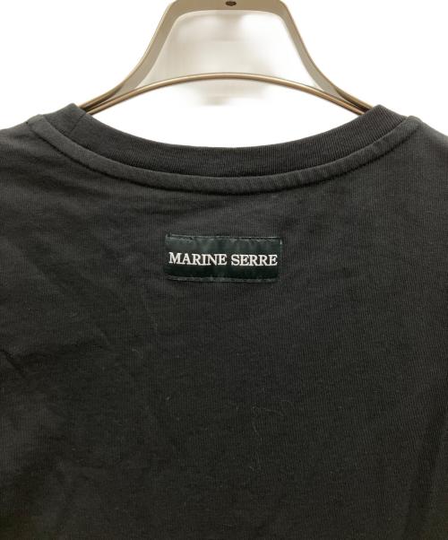 MARINE SERRE（マリーンセル）marine serre (マリーンセル) 半袖カットソー ブラック サイズ:Mの古着・服飾アイテム