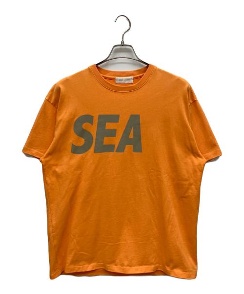 WIND AND SEA（ウィンダンシー）WIND AND SEA (ウィンダンシー) 半袖カットソー オレンジ サイズ:Lの古着・服飾アイテム
