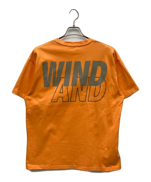 WIND AND SEA（ウィンダンシー）WIND AND SEA (ウィンダンシー) 半袖カットソー オレンジ サイズ:Lの古着・服飾アイテム