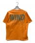 WIND AND SEA (ウィンダンシー) 半袖カットソー オレンジ サイズ:L：7000円