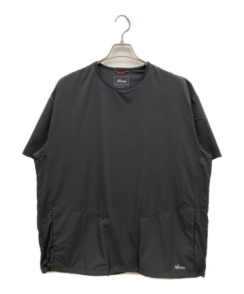 NANGA（ナンガ）NANGA (ナンガ) 半袖カットソー ブラック サイズ:Lの古着・服飾アイテム