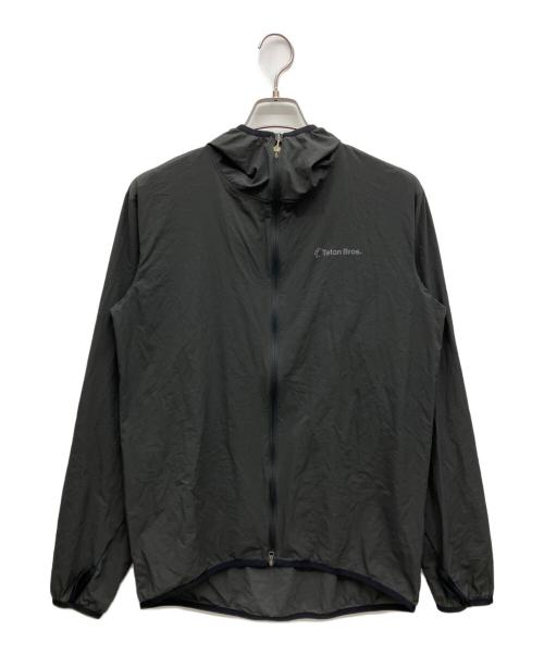Teton Bros（ティートンブロス）Teton Bros (ティートンブロス) ジップアップジャケット ブラック サイズ:Lの古着・服飾アイテム