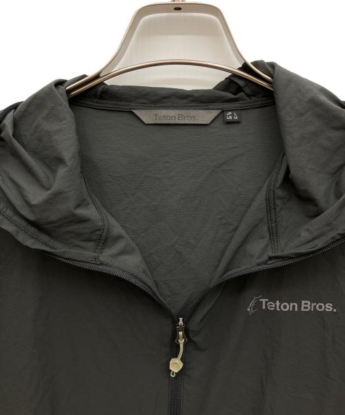 Teton Bros（ティートンブロス）Teton Bros (ティートンブロス) ジップアップジャケット ブラック サイズ:Lの古着・服飾アイテム
