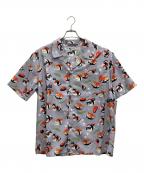 karakuカラク）の古着「半袖シャツ」｜ラベンダー
