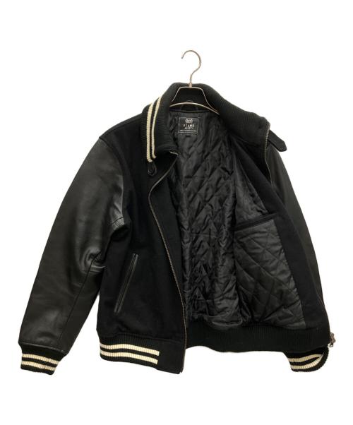 BEAMS HEART（ビームスハート）BEAMS HEART (ビームスハート) スタジャン ブラック サイズ:Lの古着・服飾アイテム