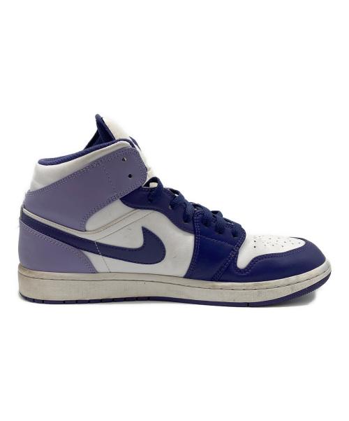 NIKE（ナイキ）NIKE (ナイキ) ハイカットスニーカー パープル×ホワイト サイズ:28cmの古着・服飾アイテム