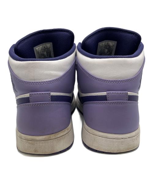 NIKE（ナイキ）NIKE (ナイキ) ハイカットスニーカー パープル×ホワイト サイズ:28cmの古着・服飾アイテム