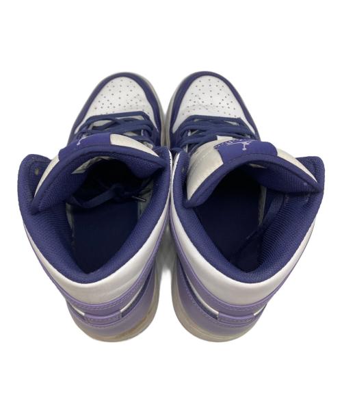 NIKE（ナイキ）NIKE (ナイキ) ハイカットスニーカー パープル×ホワイト サイズ:28cmの古着・服飾アイテム